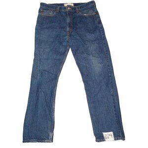 Levi's 505 Regular Fit Dark Blue Denim Jeans Mens Size 38 x 32